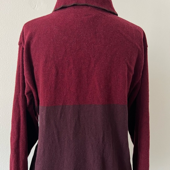 VERSACE vintage maroon wool sweater - Picture 5 of 10